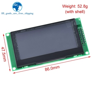 2,7-Zoll-OLED-Anzeigemodul-Auflösung 128*64P SSD1322 16-poliges SPI-PM-Material SPI 16 Graustufen für Arduinos - Product Image 2