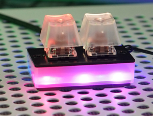 <strong>Custom</strong> Programming Macro Keypad Mechanical PLug and Play 2-<strong>Key</strong> Type C OSU Mini <strong>Keyboard</strong> USB Gaming/Office/Music/Media - Product Image 2