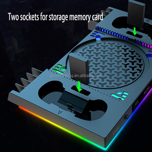 ฐานควบคุมอุณหภูมิอัจฉริยะคอนโซลเกมสำหรับ Xbox Series X ไฟ RGB พัดลมระบายความร้อนด้านบน - Product Image 3