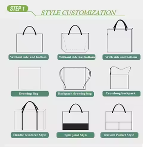 Tái Sử Dụng Vải Và Túi Mua Sắm Lớn Đồng Bằng Biểu Tượng Tùy Chỉnh Trader Joes Mini Phòng Tập Thể Dục Canvas Tote Túi Với Da Xử Lý - Product Image 5