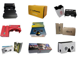 แว่นตา <span class=keywords><strong>VR</strong></span> อัจฉริยะ 4K ดีไซน์ใหม่ ขายส่ง แว่นตากระดาษเสมือนจริง <span class=keywords><strong>3</strong></span> มิติ สำหรับสมาร์ทโฟน เพื่อประสบการณ์ภาพยนตร์และวิดีโอ <span class=keywords><strong>3</strong></span> มิติ - Product Image 3