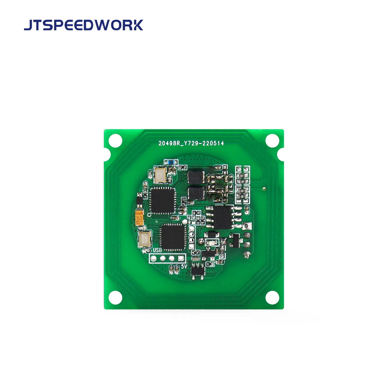 JT-1550 13,56 MHz RIFD PCBA Layout Reader Schreiben HF RFID ISO/IEC 14443A/B Modul NFC Modul NFC Reader