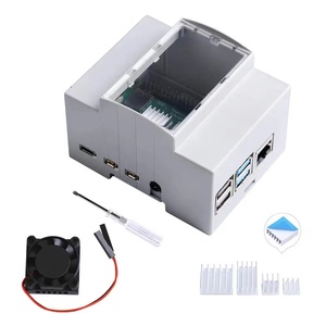 2024 Hot Sale <strong>Raspberry</strong> <strong>Pi</strong> 4/<strong>3</strong> Din Rail <strong>case</strong> Cover Enclosure <strong>case</strong> - Product Image 3