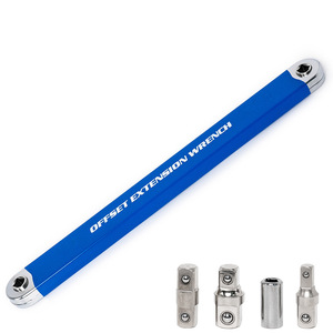 Cross-Border Multi-Function Aço <span class=keywords><strong>Open</strong></span>-<span class=keywords><strong>End</strong></span> <span class=keywords><strong>Wrench</strong></span> Offset Ratchet Extension Metric Measurement System OEM Customizable Support