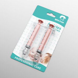 2 adet/takım bebek burun aspiratör profesyonel şırınga burun çocuklar için burun temizleyici durulama cihazı kullanımlık burun yıkama - Product Image 5