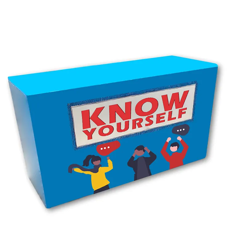 Custom Color Game Cards Suitable For Friends Party Games Do You Know What Questions And Answers