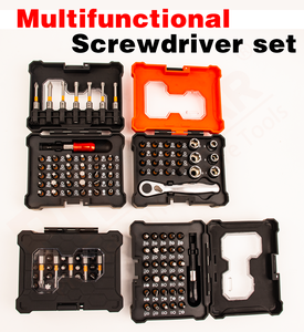 Tornavida bit set özelleştirilebilir s2 çelik çok fonksiyonlu kombinasyon takım araçları - Product Image 2