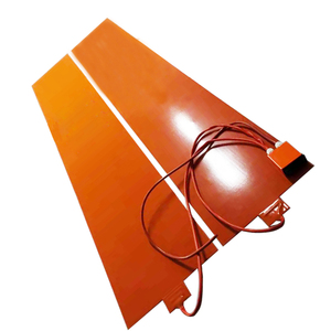 Calentadores de placa base eléctrica usados, correa de tira en espiral rellena de silicona, resistente al agua, industria agrícola, construcción, restaurante, 12V Volta