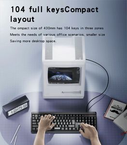 KB18 Yesido 104 Full-<strong>Size</strong> Wired <strong>Keyboard</strong> and Mouse Set Compact <strong>Layout</strong> with 1.5M Cable USB Connection - Product Image 4