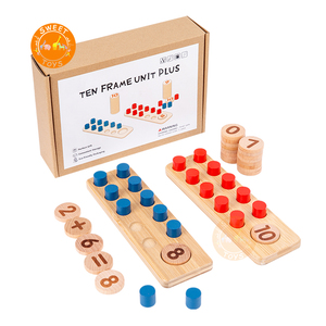 子供初期の教育番号感覚教育数学カウントおもちゃ番号マッチングゲーム - Product Image 1