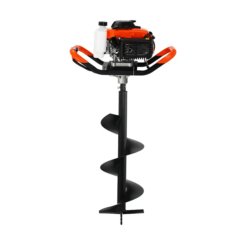 52cc Agricultural High Power Gasoline Drilling Tools Earth Auger Drilling Machine Drill For Garden Tools