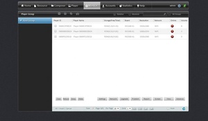 Облачная цифровая система управления содержимым CMS Digital Signage Server Software