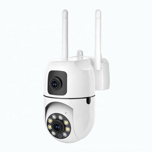 Ucuz satış 2K 4MP 2.4G kablosuz güvenlik PTZ kamera wifi 360 insan tespit çift Lens Wifi IP kamera - Product Image 1