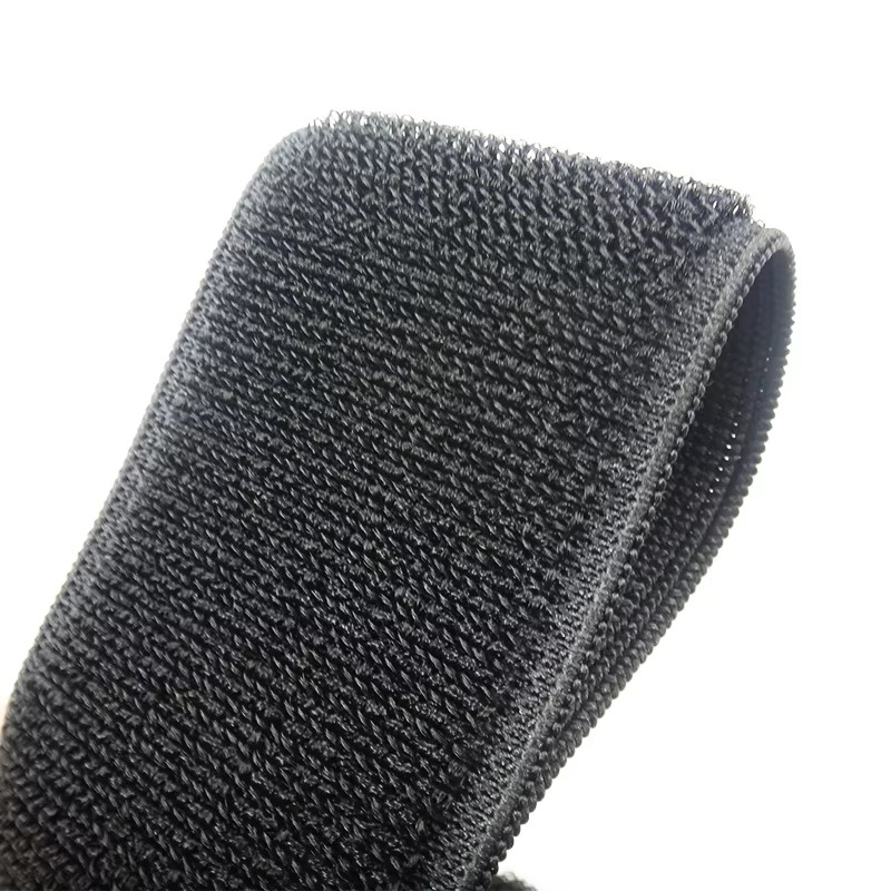 Surface à crochet unique noir 20MM * 25M