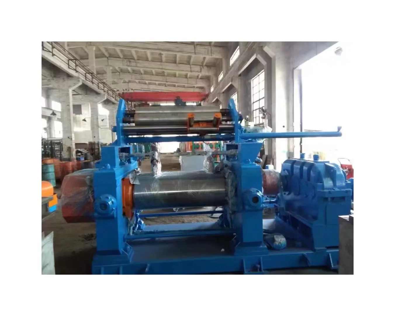 rubber and plastics mixing mill mixer / two roller rubber mixing machine