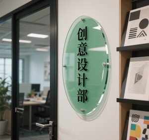 办公室许可部企业VI标志员工座位标志公司编号/标志/海报