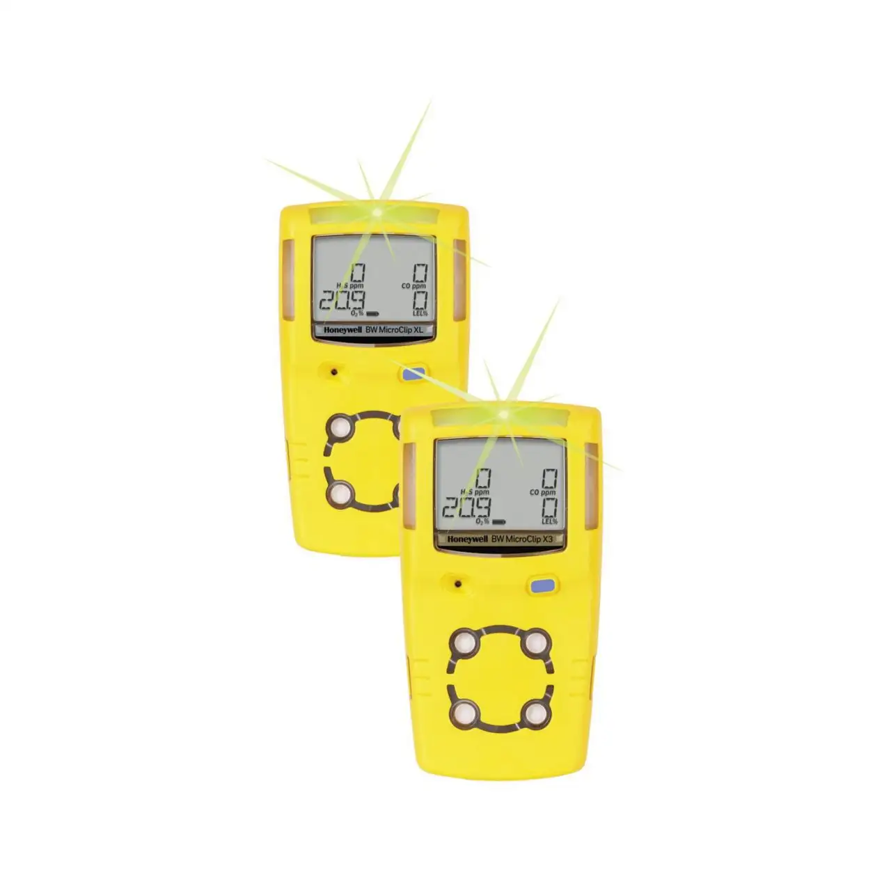 BW instrumento ch4 detector de gas LEL CO H2S GAS CO ALERTMICROCLIP detector de fugas de gas