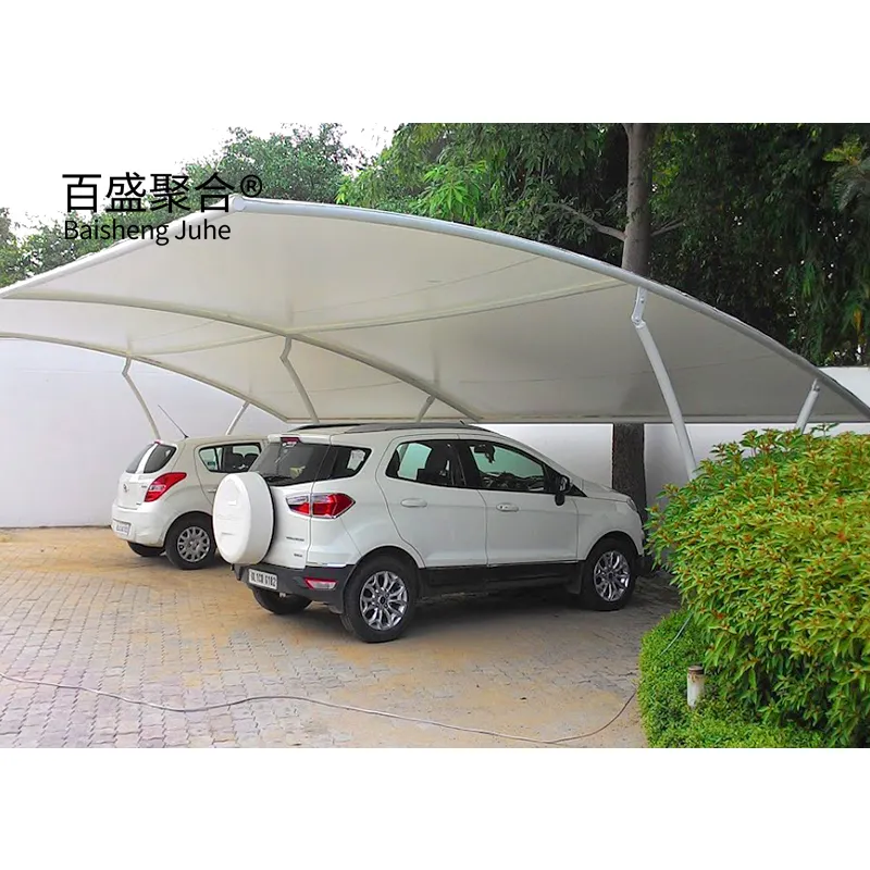 Carport con struttura in metallo per parcheggio auto moderno Garage Carport tenda a baldacchino da giardino