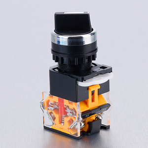 Interruttore di selezione elettrico 1NO + 1NC 1NC interruttore di selezione 2/3 di alta qualità serie LA38 22mm - Product Image 4