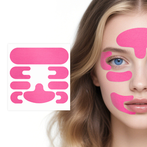 Unisex Anti donma sıkılaştırıcı sıkma cilt yüz Myofascial boyun kaldırma için kaldırma bandı çıkartmalar - Product Image 6