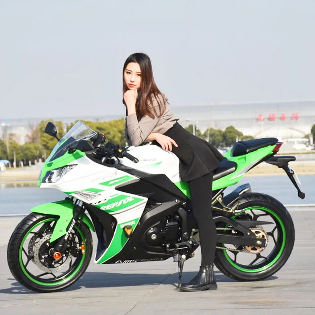 Racing Chinese wholesale cheap price motorcycle scooter 400cc gasoline motorcycles with pedals