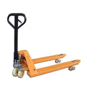 Gabelstapler 2 Tonnen 2,5 t 3 Tonnen 5 Tonnen manueller hydraulischer Paletten-LKW-Fahrer Push-Be-und Entladen von Paletten handhabung klein - Product Image 3
