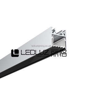 Surface or Suspend Mounted Anti Glare <strong>Led</strong> Aluminum Profile With Prismatic Low Glare Control Extrusion - Product Image 3