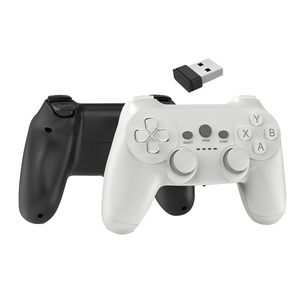 Fabbrica Wireless 2.4G Controller di gioco per Smart TV Box uso doppio giocatore Joystick di gioco remoto per Android EmuELEC Console - Product Image 1