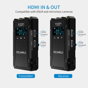 DF Wholesale Full Duplex <strong>Intercom</strong> <strong>for</strong> FEELWORLD W1000H <strong>Wireless</strong> HD-MI <strong>Video</strong> Transmission <strong>System</strong> Include Transmitter Receiver - Product Image 3