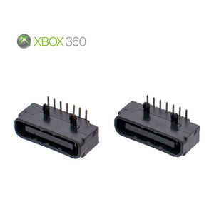 XBOX360 oyun konsolu hafıza kartı tabanı 7p siyah güç şarj arayüzü kolu kablosuz veri kablosu soketi - Product Image 1