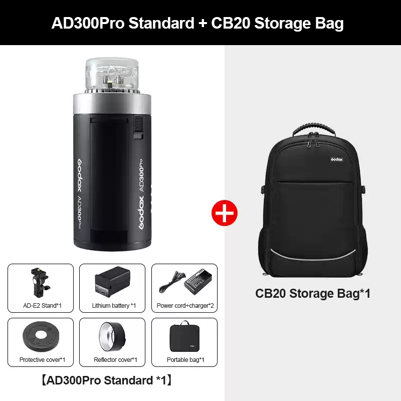 Bolsa de almacenamiento AD300Pro + CB20