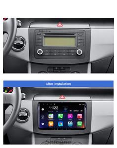 <span class=keywords><strong>Seicane</strong></span> 9 inç Android 13.0 dokunmatik araç DVD oynatıcı oyuncu radyo VW Volkswagen Golf Polo için Tiguan Passat b7 b6 koltuk GPS BT ile