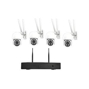 Grabadora de video en red con sistema de seguridad CCTV de 5MP con cámaras de monitor Accesorio de estudio fotográfico - Product Image 1
