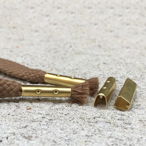 Metal Aglets Puntas con cordón Metal Custom Hoodie String Aglet Metal Tips - Product Image 5
