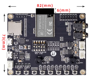 ESP32-Audio-Kit_V2.2 WiFi + Bluetooth modülü WiFi Adio Kit ses geliştirme kurulu ESP32-Audio-Kit_V2.2 için ESP32 seri port - Product Image 3