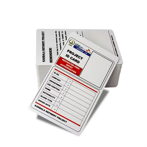 定制图书馆/医院/学校学生员工智能NFC RFID PVC芯片身份证供应商 - Product Image 1
