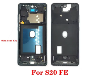 กรอบกลางจอ LCD สำหรับ Samsung S20 S21 S23 Note 10 20 PLUS ultra FE 5G กรอบหน้าจอ LCD