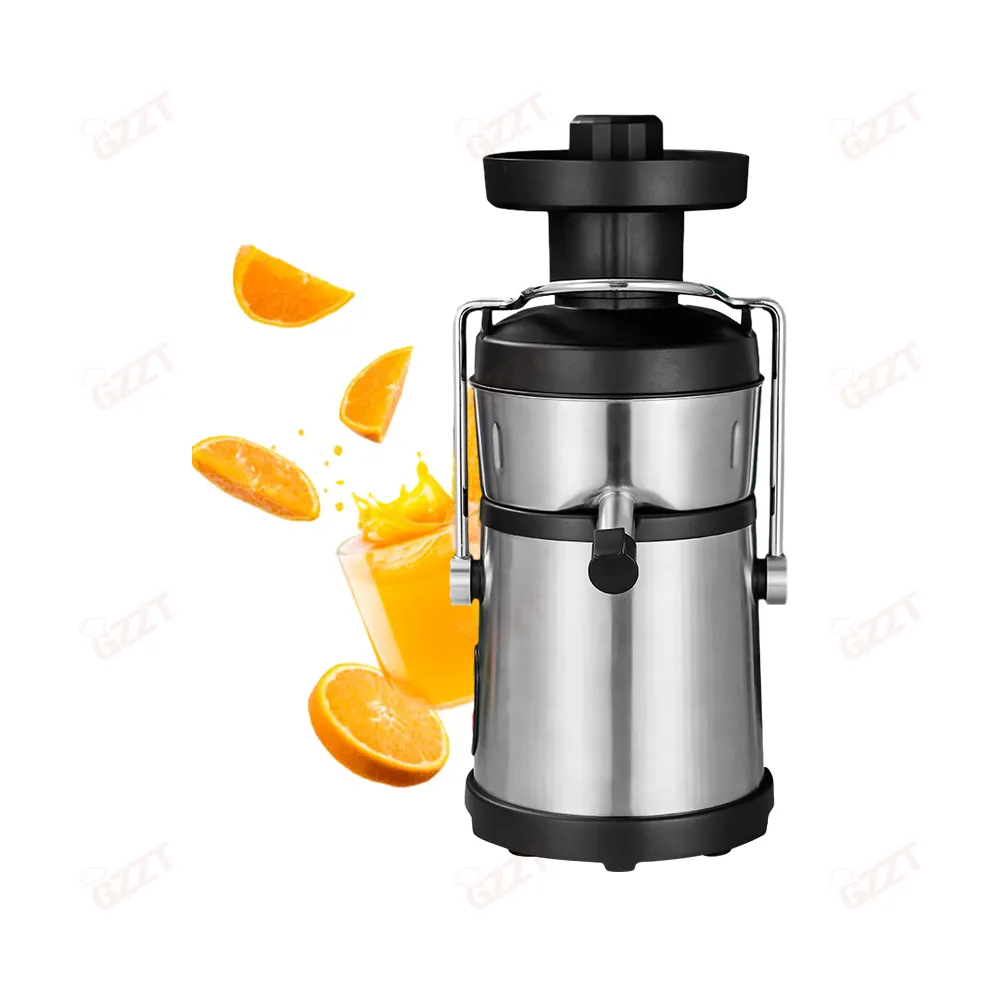 Feed port 8.5CM Commercial vegetable Juice Machine Automatic Fresh Fruit Juicer Extractor Orange mango Juice Making Machine
