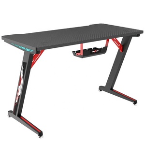 Escritorio de computadora de metal multifunción ajustable en altura para juegos y trabajo de PC Estación DE TRABAJO DE cibercafé elegante - Product Image 3