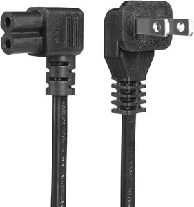 Amerikan güç kablosu Nema 1-15P 2-pin erkek, IEC 320 C7 dirsek konektörü ile uyumlu, yazıcı şarj için AC güç kablosu - Product Image 3