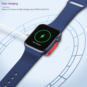 Apple için anahtarlık ile Metal taşınabilir manyetik kablosuz şarj izle tipi C 5W hızlı izle şarj için Iwatch - Product Image 5