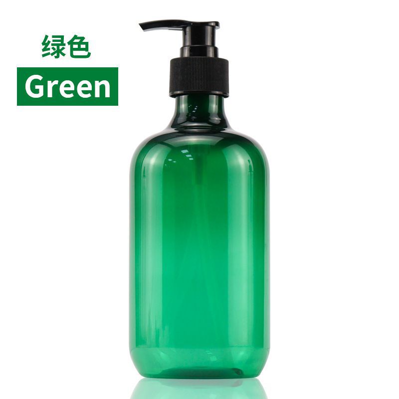 Tête noire, bouteille verte