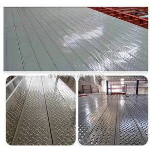 Sistema de plataforma de acero multinivel DJ con función de protección contra la corrosión, almacenamiento de almacén, rejillas de acero, plataforma de pasarela - Product Image 3