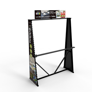 Tùy chỉnh cổ điển CuộN Rack hiển thị vải cuộn Rack hiển thị hình nền Rack hiển thị cho các cửa hàng bán lẻ - Product Image 3