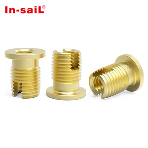 Quicksert mở rộng chèn với mặt bích rãnh nén giới hạn đồng thau - Product Image 6