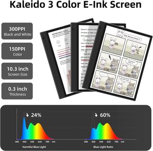 InkNoteX Color+10.3 Inch E-Book <strong>Reader</strong> E-Ink Tablet with Stylus Bigme Android Tablet 8+256G Storage - Product Image 3