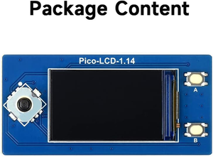 Aismartlink Waves hare 1,14-Zoll-LCD-Anzeigemodul für Raspberry Pi Pico 65K RGB-Farben 240*135 Pixel mit SPI-Schnitts telle - Product Image 3