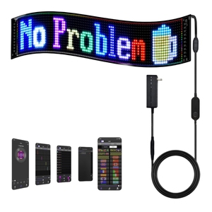 Original werkseitige LED-Anzeige programmier barer Nachrichten bildschirm Licht platine Scrolling Matrix Panel - Product Image 1