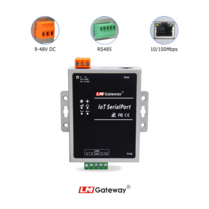Convertidor serial LM SerialPort 101 Mqtt Tcp Iot Modbus Gateway bidireccional transparente RS232 RS485 a Servidor de dispositivo Ethernet - Product Image 5