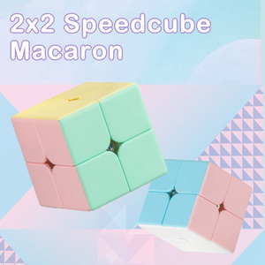 Thiết Kế Mới 2X2 3X3 4X4 5X5 Pyraminx Macaron Robic Speedcube Đồ Chơi Xếp Hình Ma Thuật Tùy Chỉnh - Product Image 3